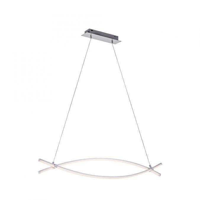 LD 15382-55 MAJA LED závěsné svítidlo, ocel, 2-ramenné, modern 3000K - LEUCHTEN DIREKT / JUST LIGHT – JUSTLIGHT
