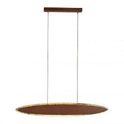 Obrázek pro produkt NEVIS LED závěsné svítidlo, imitace plátkového zlata a rzi, designové svítidlo SimplyDim 3000K - PAUL NEUHAUS