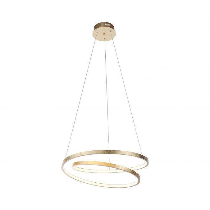 PN 2472-12 ROMAN LED závěsné svítidlo, kruhové, imitace plátkového zlata SimplyDim 3000K - PAUL NEUHAUS