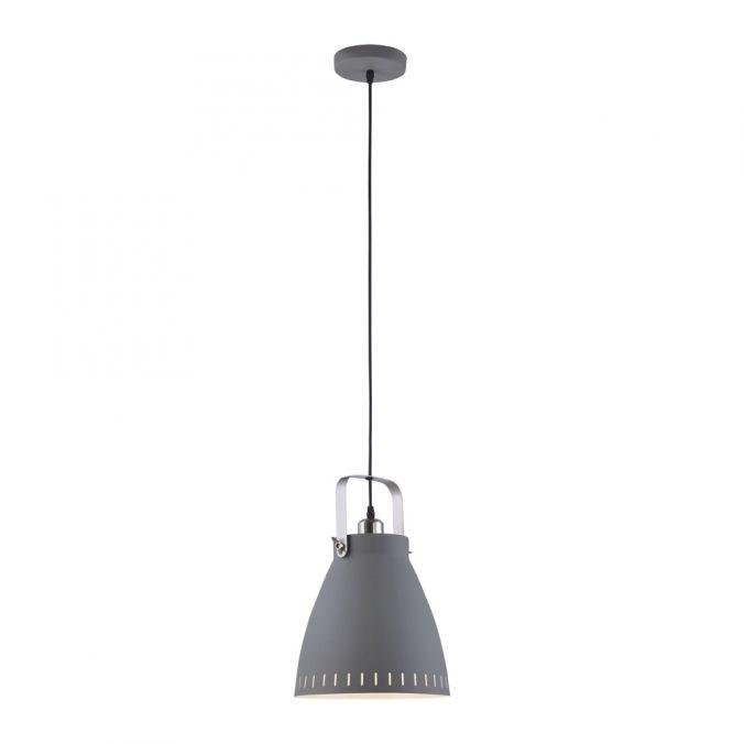 LD 11060-15 EVA Závěsné svítidlo, industriální styl, retro, šedá - LEUCHTEN DIREKT / JUST LIGHT – JUSTLIGHT