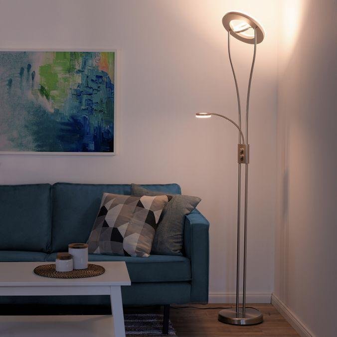 LD 11778-55 HELIA LED stojací lampa se čtecím ramenem, kruhové 3000K - LEUCHTEN DIREKT / JUST LIGHT (obrázek 2)