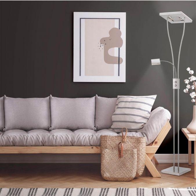 LD 11780-55 HELIA LED stojací lampa se čtecím ramenem, ocel, modern RGB+3000K - LEUCHTEN DIREKT / JUST LIGHT (obrázek 7)