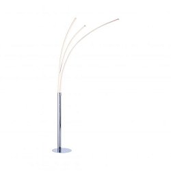 Obrázek pro produkt Stojací svítidlo MAJA LED, moderní chrom, 3-ramenné 3000K - LEUCHTEN DIREKT / JUST LIGHT