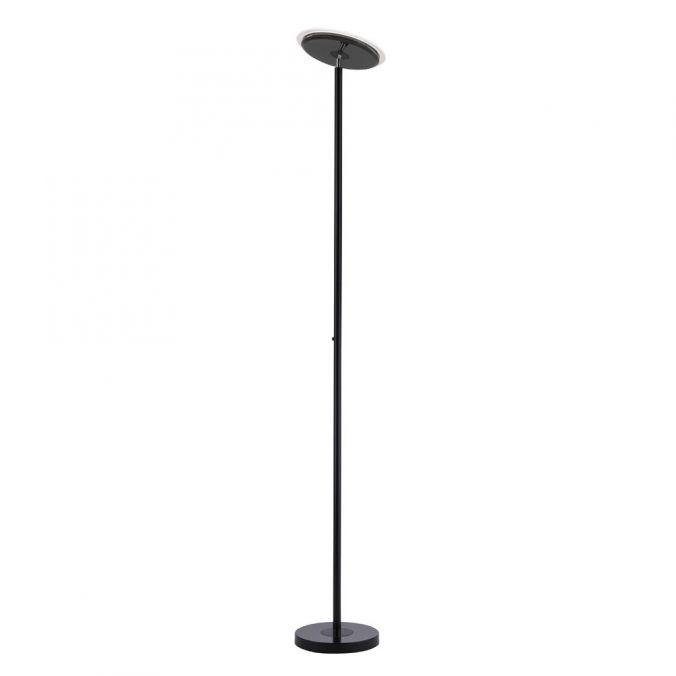 LD 11729-18 HANS LED stojací svítidlo, jednoduché, černá 3000K - LEUCHTEN DIREKT / JUST LIGHT