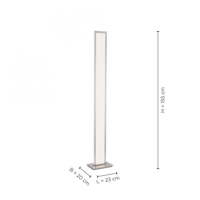 PN 694-55 Q-ROSA, LED stojací svítidlo, Smart Home 2700-5000K - PAUL NEUHAUS (obrázek 4)