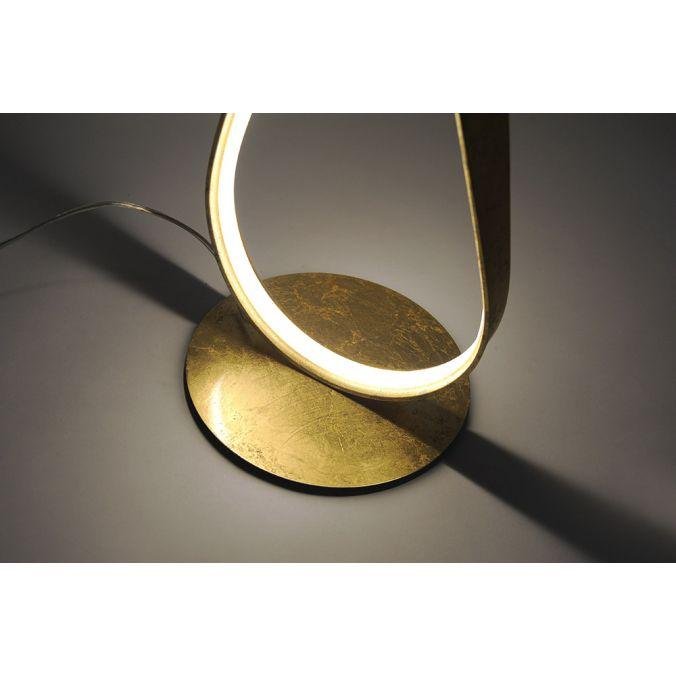 PN 720-12 LINDA LED stojací svítidlo, imitace plátkového zlata, design 3000K - PAUL NEUHAUS (obrázek 6)