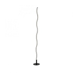 Obrázek pro produkt WAVE LED designové stojací svítidlo, design vlny, černá 3000K - LEUCHTEN DIREKT / JUST LIGHT