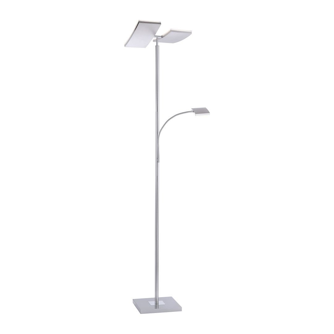 LD 11725-55 RUBEN LED stojací lampa se čtecím ramenem 3000K - LEUCHTEN DIREKT / JUST LIGHT