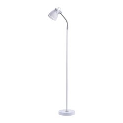 Obrázek pro produkt EVA Stojací svítidlo, retro, bílé, industriální styl - LEUCHTEN DIREKT / JUST LIGHT