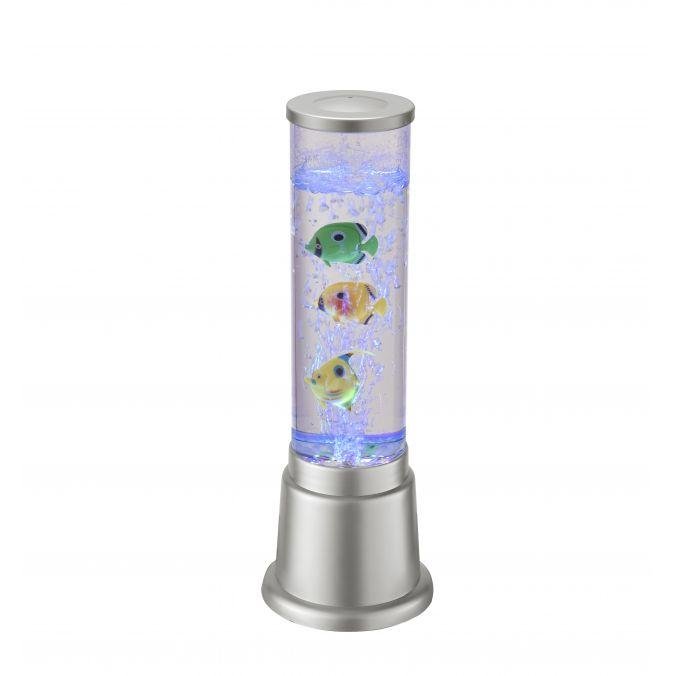 LD 85127-21 AVA LED vodní sloupec, stříbrná, průměr 12,5cm, dekorativní RGB - LEUCHTEN DIREKT / JUST LIGHT