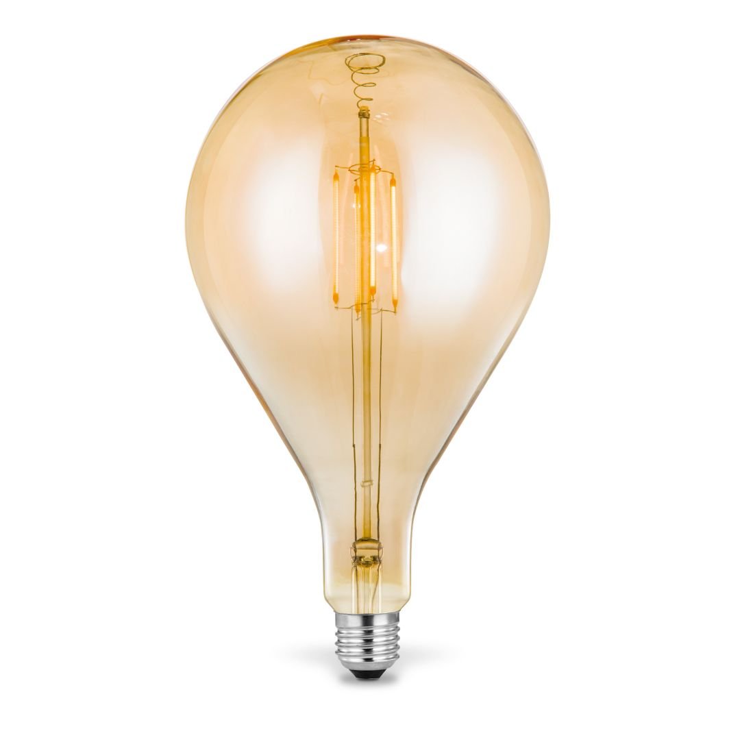 LEUCHTEN DIRECT LED Filament, obří kapka, 4W E27 3000K DIM 08460 LD 08460 Teplá bílá