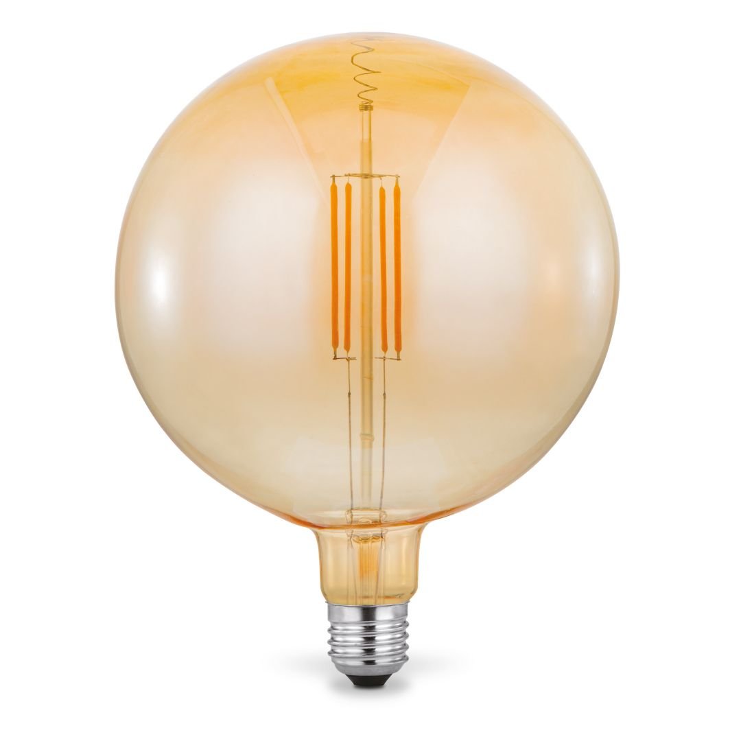 LEUCHTEN DIRECT LED Filament Globe, 4W E27, průměr 180mm 3000K DIM 08463 LD 08463 Teplá bílá