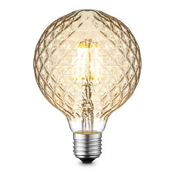 Obrázek pro produkt LED Filament dekorativní žárovka Globe E27 průměr 95mm 2700K - LEUCHTEN DIREKT / JUST LIGHT