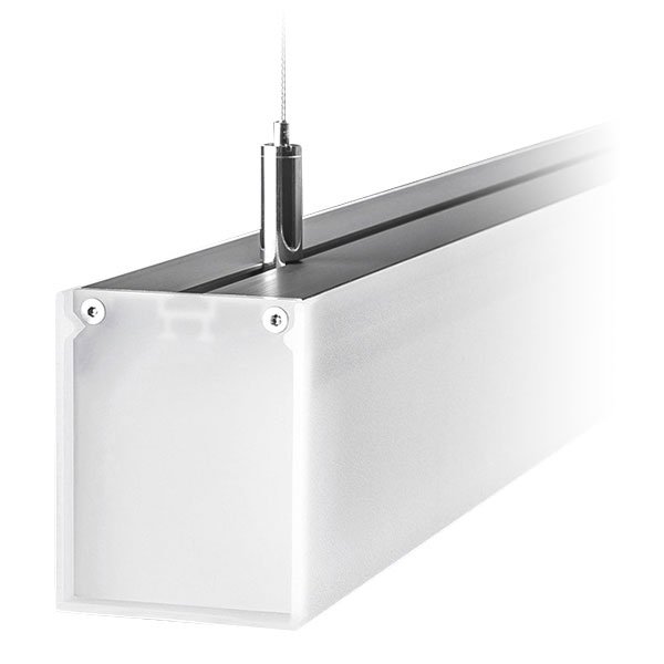 ARCHI SLS260/4K Závěsné svítidlo LUCID LED 16W 1145x57x70mm 3160lm 4000K pmma difusor elox barva - ARCHILIGHT