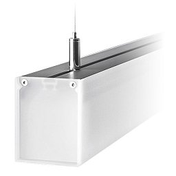 Obrázek pro produkt Závěsné svítidlo LUCID LED 16W 1145x57x70mm 3160lm 4000K pmma difusor elox barva - ARCHILIGHT