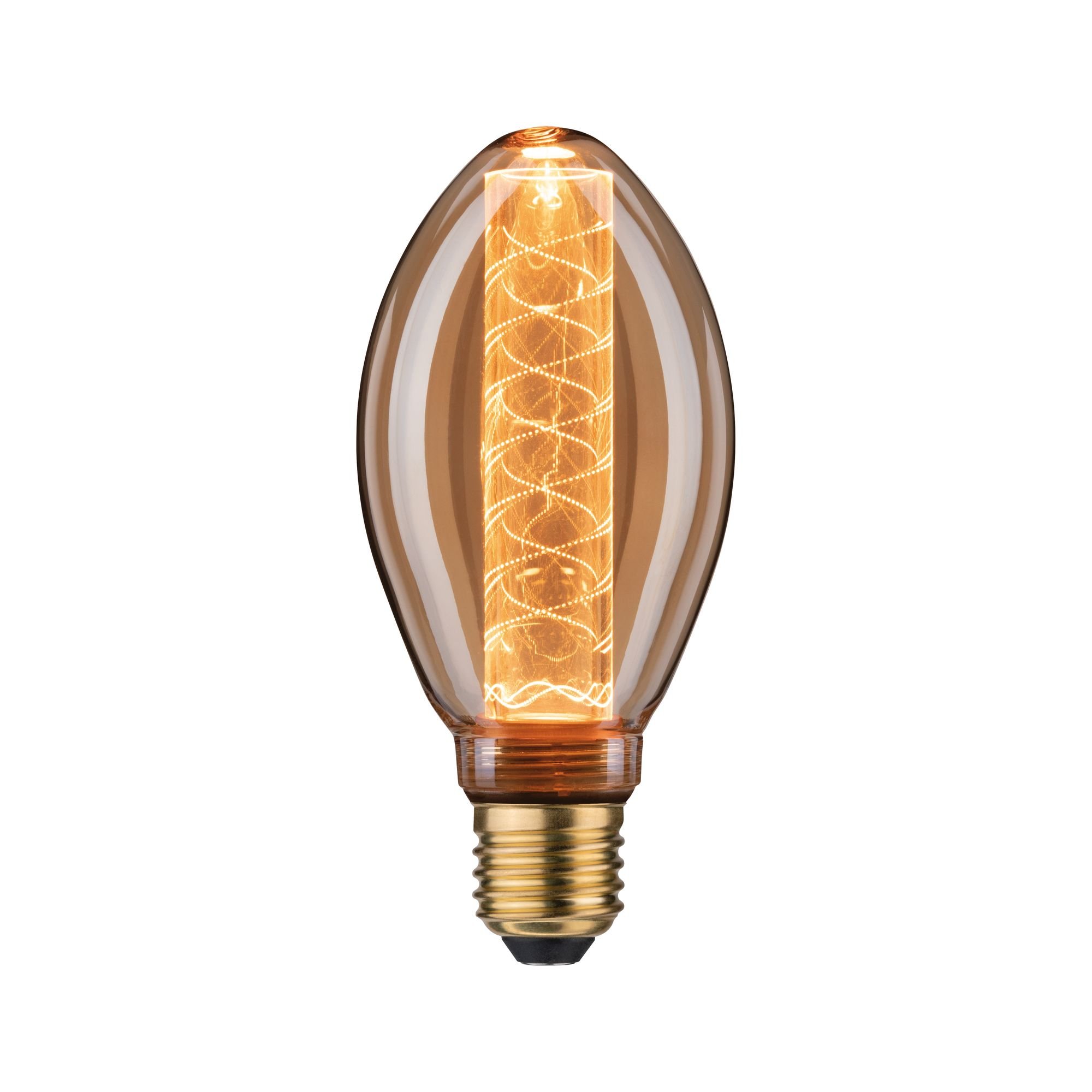 P 28600 LED Vintage žárovka B75 Inner Glow 4W E27 zlatá s vnitřní spirálou - PAULMANN