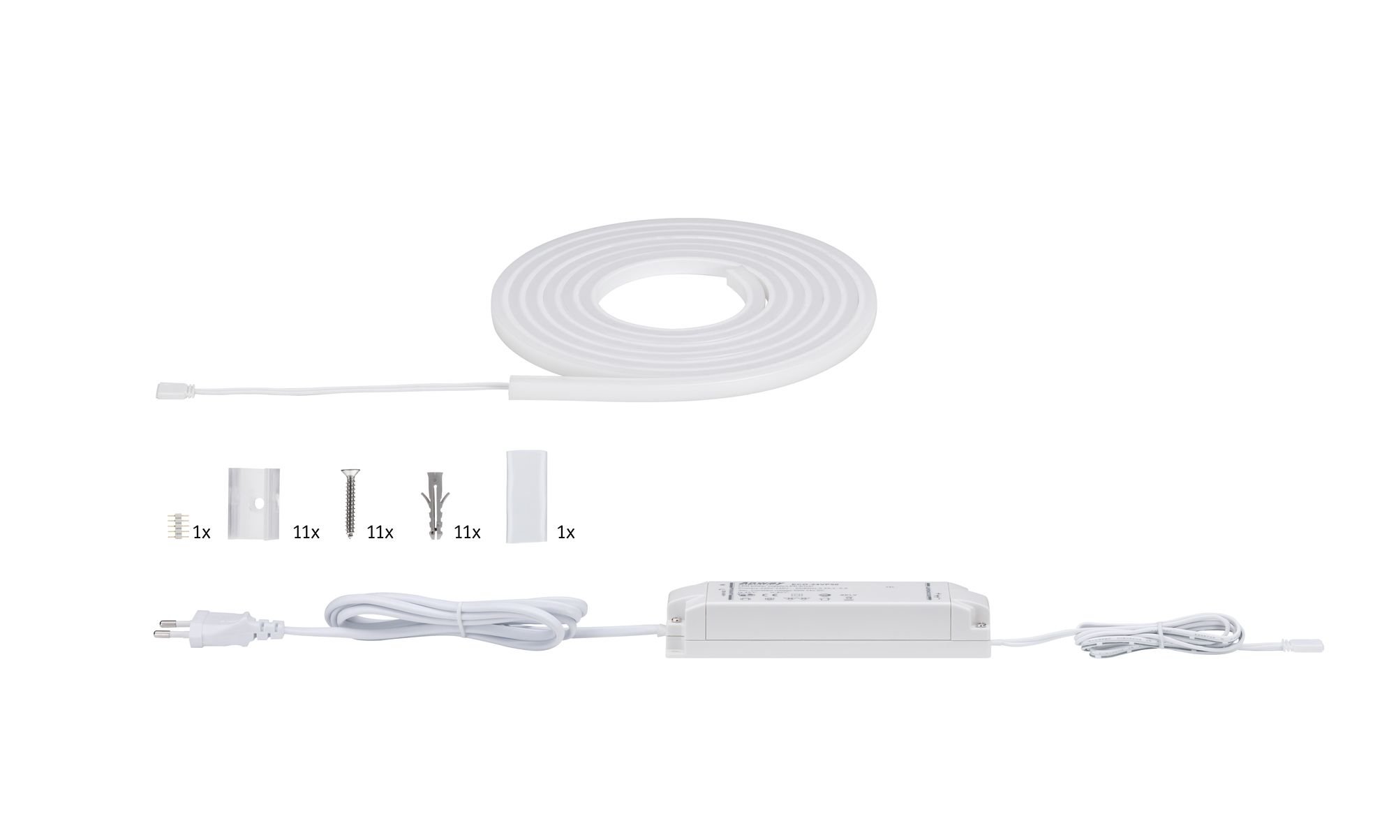 P 70963 MaxLED Flow základní sada 3m teplá bílá 37 Watt - PAULMANN (obrázek 7)
