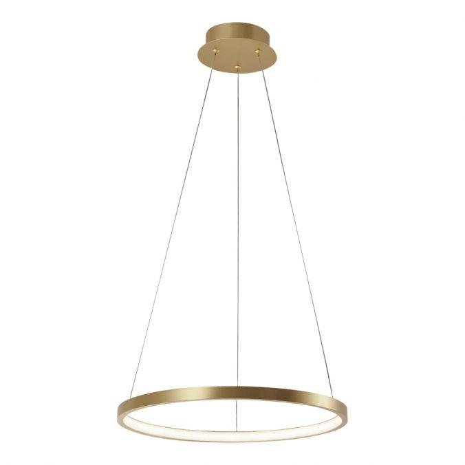 LD 11522-12 CIRCLE LED závěsné svítidlo, kruhové, Ø39cm, zlatá 3000K - LEUCHTEN DIREKT / JUST LIGHT