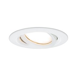 Obrázek pro produkt Vestavné svítidlo LED Nova Plus kruhové 1x6,8W bílá mat výklopné stmívatelné - PAULMANN