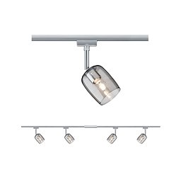 Obrázek pro produkt URail sada Blossom Rauch matný chrom bez zdroje světla max. 4x10W G9 - PAULMANN