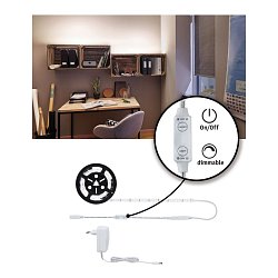 Obrázek pro produkt SimpLED Power Strip sada 1,5m neutrální bílá 17W s krytím - PAULMANN