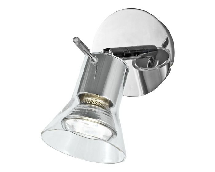 Levně PANIT SPT070 Bodové svítidlo HOUSTON spot náklopná chrom 230V GU10 50W - PAN INTERN.