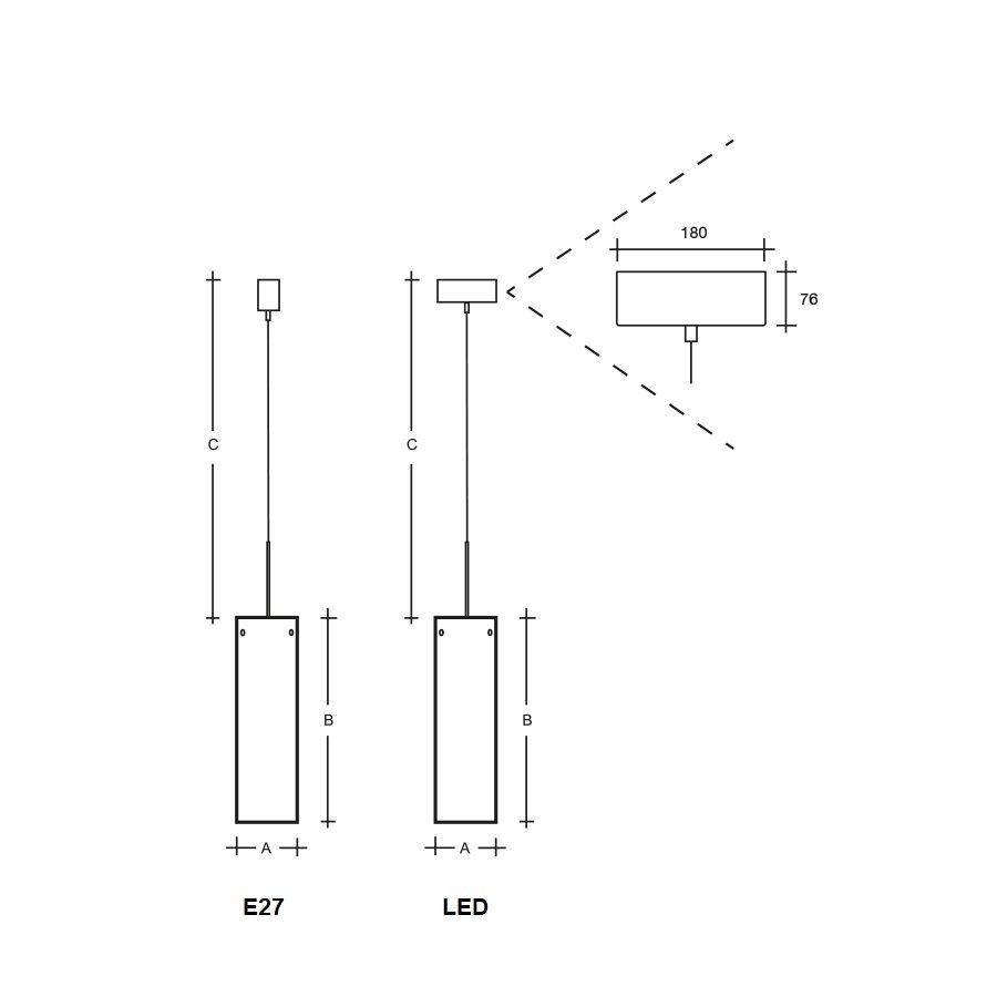 LU ZKS.L1A.M320.M DALI2 Závěsné svítidlo MAIA 22,9W LED 3000K sklo bílá opál ZKS.L1A.M320.L DALI - LUCIS (obrázek 2)
