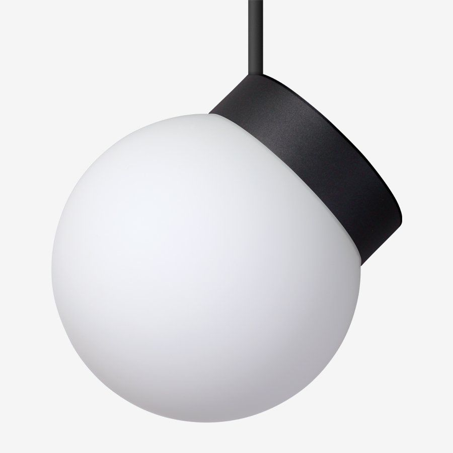 LU ZTR.L1.280.45 Závěsné svítidlo POLARIS ZTR 11,6W LED 3000K sklo černá opál ZTR.L1.280.45 - LUCIS (obrázek 4)