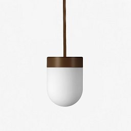 Obrázek pro produkt Závěsné svítidlo RETRO ZT 13,3W LED 4000K sklo měď opál ZT.L2.R19.72 - LUCIS