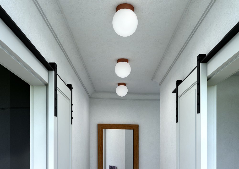 LU BS19.L1.280.41 Stropní a nástěnné svítidlo POLARIS S 11,6W LED 3000K sklo bílá opál BS19.L1.280.41 - LUCIS (obrázek 3)