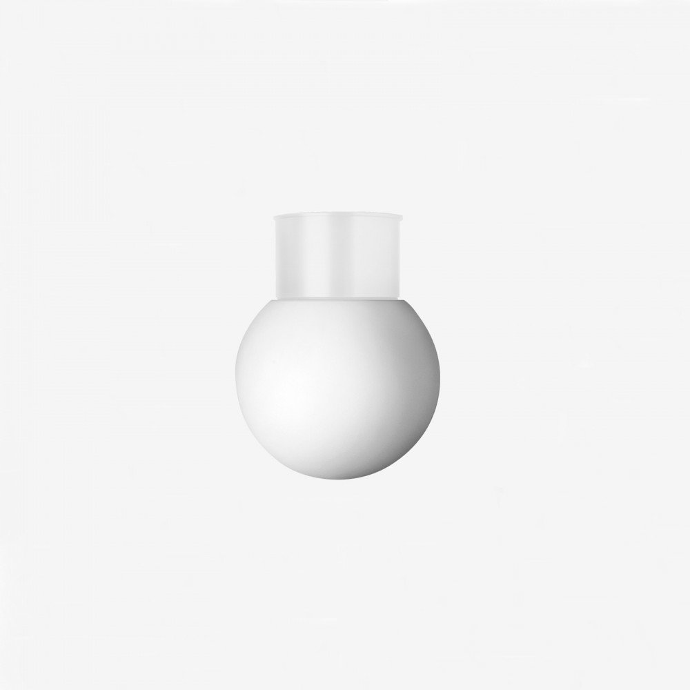 Levně LU P7.L1.115.60 Stropní a nástěnné svítidlo ALFA IP44 4W LED 3000K sklo bílá opál P7.L1.115.60 - LUCIS