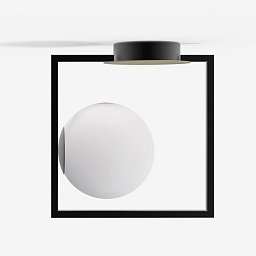 Obrázek pro produkt Stropní a nástěnné svítidlo PALA 7,4W LED 3000K sklo opál SR.L1.P1.45M - LUCIS