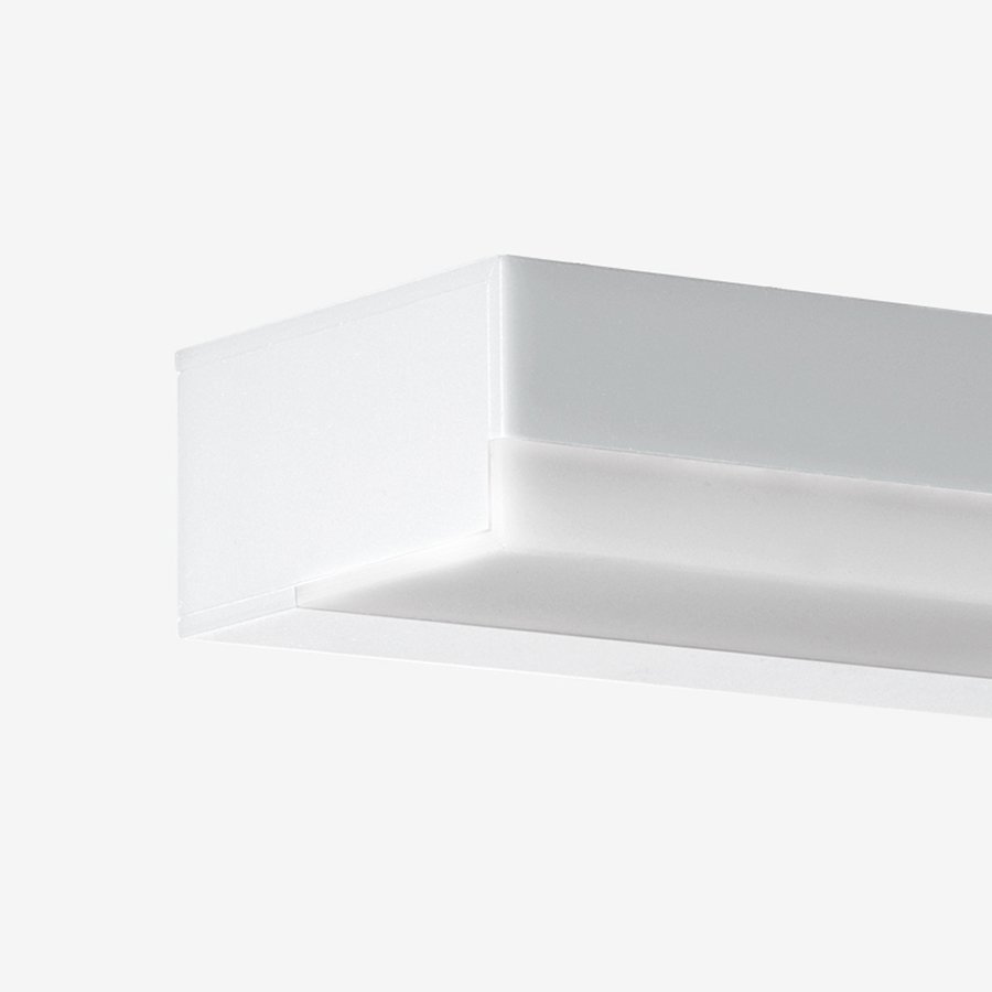 Levně LU I1.L2.600.83 Nástěnné svítidlo IZAR I 20,9W LED 4000K akrylátové sklo nerez I1.L2.600.83 - LUCIS