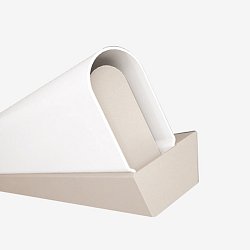 Obrázek pro produkt Nástěnné svítidlo AULA 30,7W LED 3000K akrylátové sklo bílá AU3.L1.900.41 - LUCIS