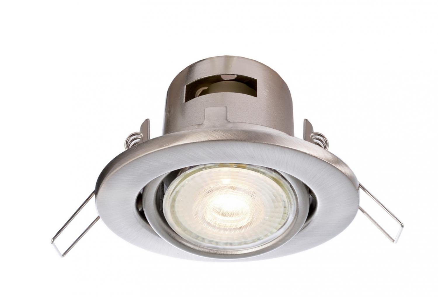 Deko-Light stropní vestavné svítidlo Deneb 230V GU10 1x max. 50W stříbrná - LIGHT IMPRESSIONS Obrázek produktu Deko-Light stropní vestavné svítidlo Deneb 230V GU10 1x max. 50W stříbrná - LIGHT IMPRESSIONS