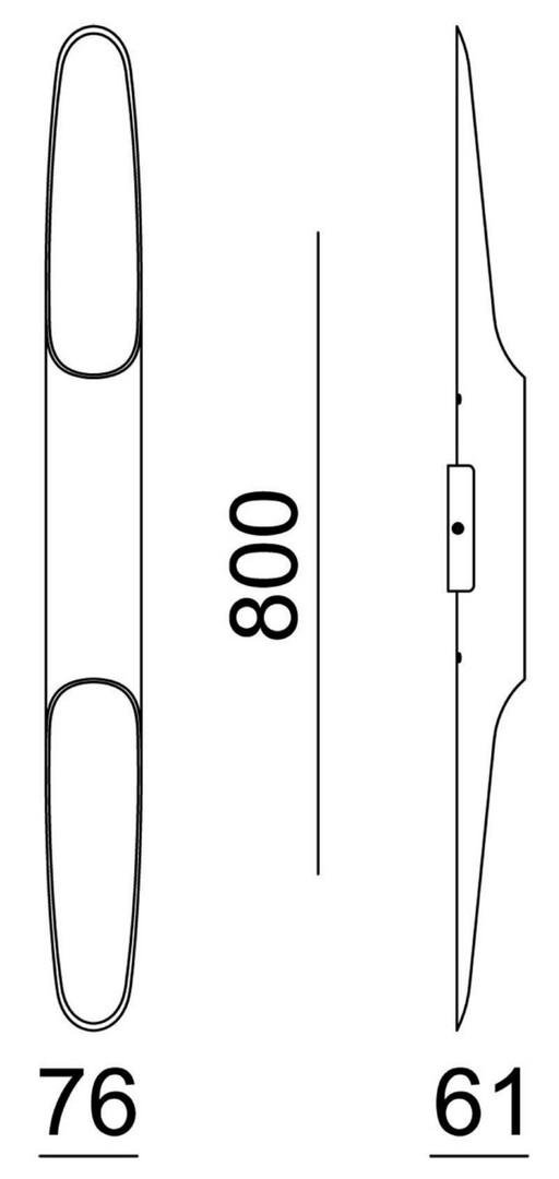 IMPR 341202 Deko-Light nástěnné přisazené svítidlo Apodis 800 230V 14,70 W 3000 K 450 lm 76 mm zlatá (obrázek 8)