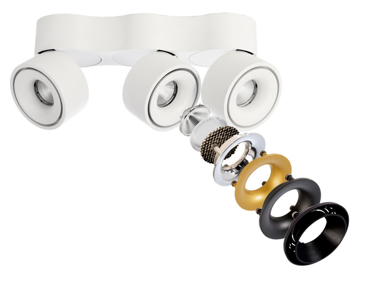 IMPR 348107 Deko-Light stropní přisazené svítidlo Uni Triple 230V 30W 3000 K 2150 lm 324 mm bílá (obrázek 4)