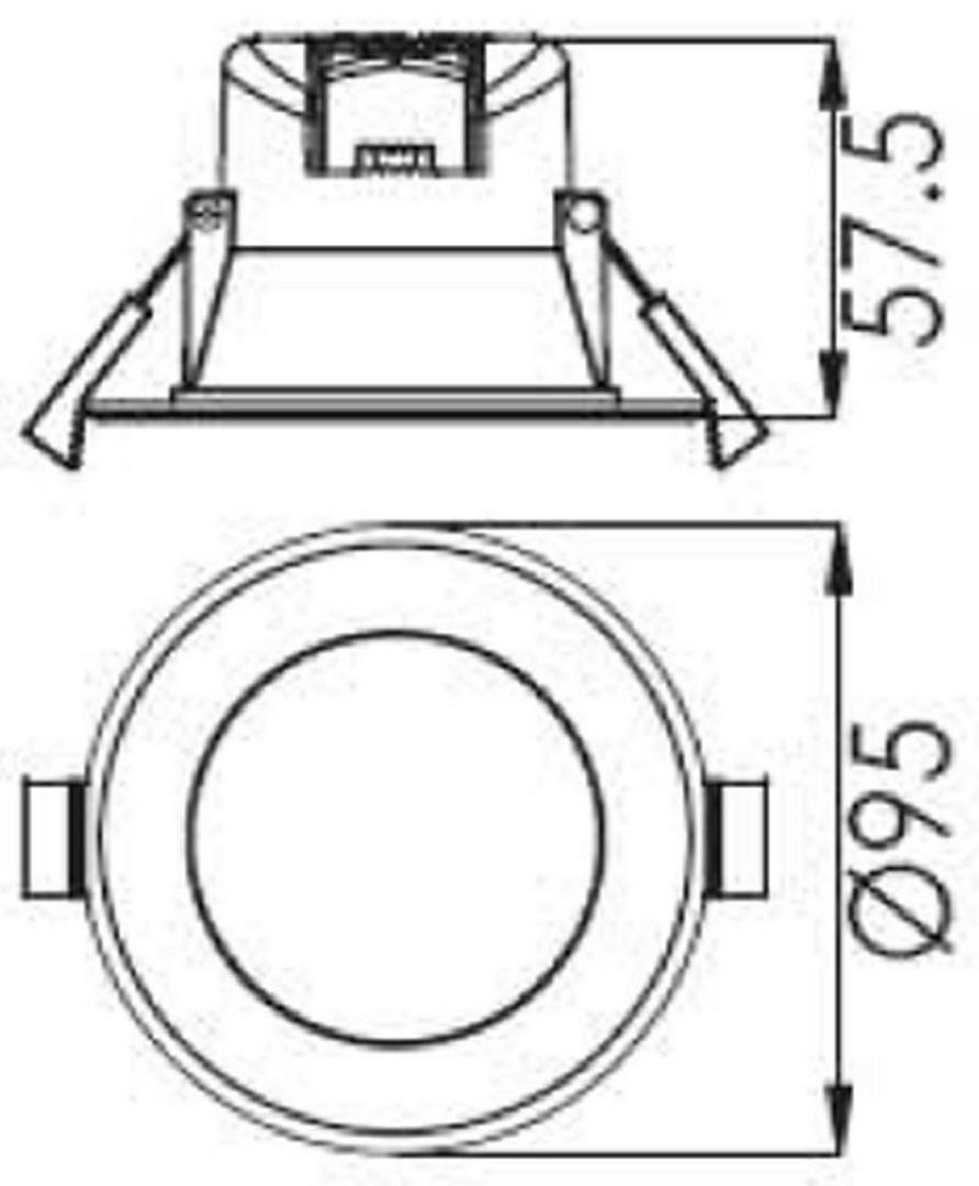 Obrázek produktu Deko-Light stropní vestavné svítidlo Acrux 68 230V 7W 3000/4000/6000 K 630 lm bílá  - LIGHT IMPRESSIONS 9 Obrázek produktu Deko-Light stropní vestavné svítidlo Acrux 68 230V 7W 3000/4000/6000 K 630 lm bílá  - LIGHT IMPRESSIONS 9
