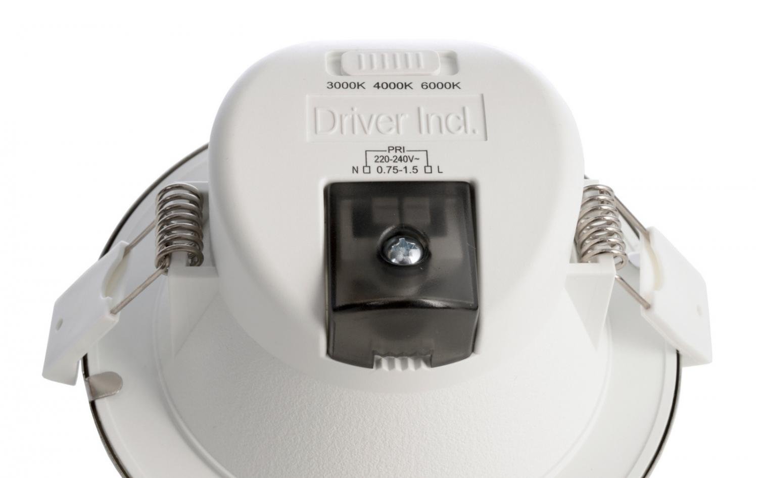 Obrázek produktu Deko-Light stropní vestavné svítidlo Acrux 90 230V 9W 3000/4000/6000 K 760 lm bílá  - LIGHT IMPRESSIONS 6 Obrázek produktu Deko-Light stropní vestavné svítidlo Acrux 90 230V 9W 3000/4000/6000 K 760 lm bílá  - LIGHT IMPRESSIONS 6
