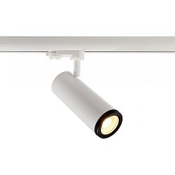 Obrázek pro produkt Deko-Light kolejnicový systém 3-fázový 230V Pleione Focus I 100-277V 15W 3000 K bílá 181 mm
