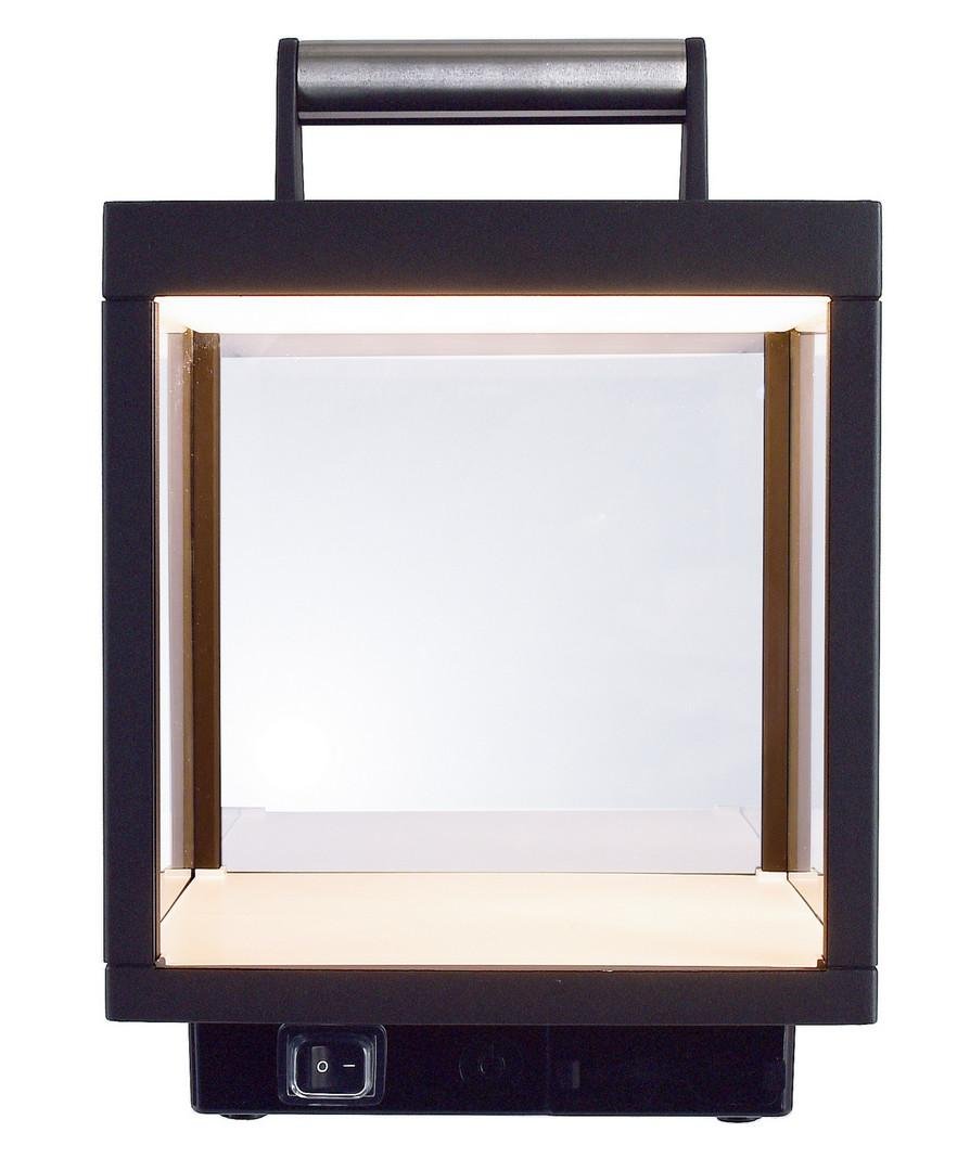 IMPR 346009 VÝPRODEJ VZORKU - Deko-Light stolní lampa Lacertae USB 5V DC 5W 3000 K 460 lm 180 mm tmavě šedá (obrázek 3)