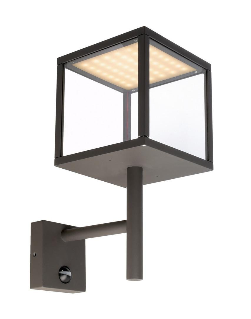 IMPR 731112 Deko-Light nástěnné přisazené svítidlo Lacertae 110-240V 10W 3000 K 440 lm 180 mm tmavě šedá - LIGHT IMPRESSIONS