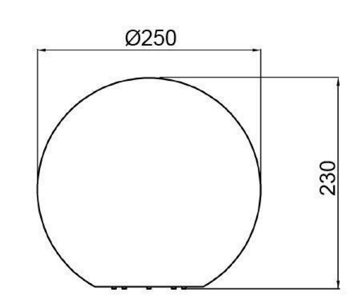 IMPR 836011 Deko-Light dekorativní svítidlo koule 25 230V E27 1x max. 20W bílá (obrázek 4)