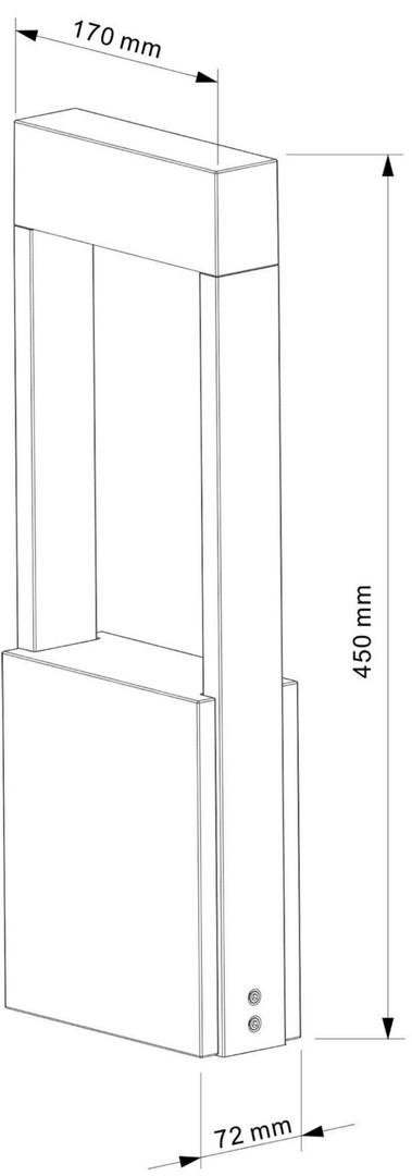 IMPR 733043 AKCE - Deko-Light stojací svítidlo Chertan 450 100-277V 13W 3000 K 480 lm 170 mm tmavě šedá (obrázek 9)