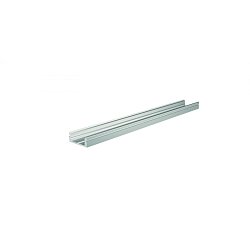 Obrázek pro produkt Reprofil U-profil plochý AU-01-12 stříbrná elox 3000 mm - DEKOLIGHT