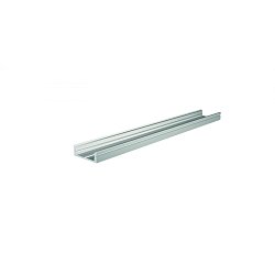 Obrázek pro produkt Reprofil U-profil plochý AU-01-15 stříbrná elox 3000 mm - DEKOLIGHT