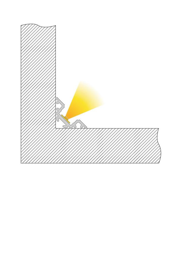 Obrázek produktu Reprofil rohový profil AV-01-10 stříbrná elox 3000 mm - LIGHT IMPRESSIONS 2 Obrázek produktu Reprofil rohový profil AV-01-10 stříbrná elox 3000 mm - LIGHT IMPRESSIONS 2