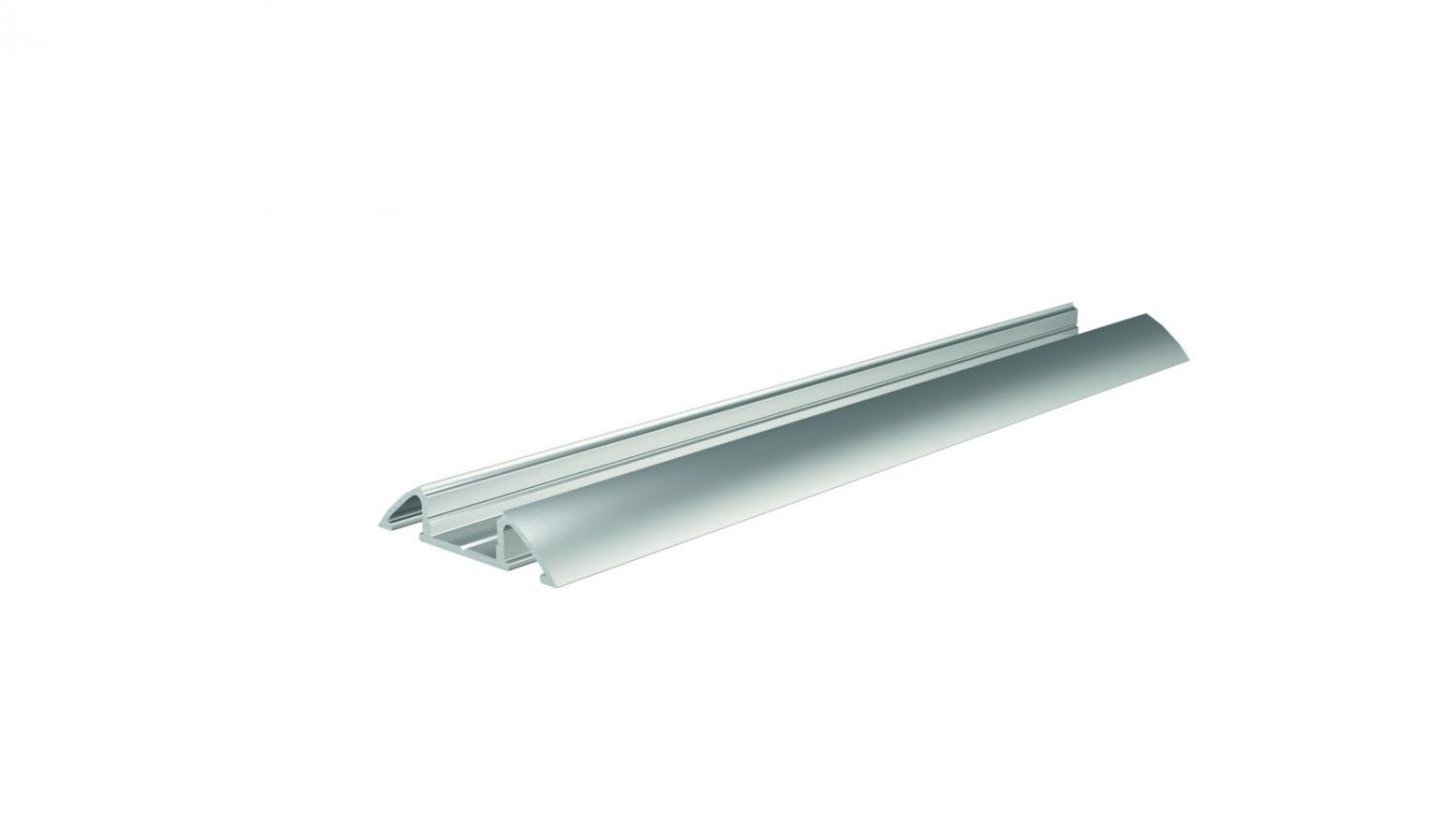Reprofil přisazený profil plochý AM-01-10 stříbrná elox 3000 mm - LIGHT IMPRESSIONS Obrázek produktu Reprofil přisazený profil plochý AM-01-10 stříbrná elox 3000 mm - LIGHT IMPRESSIONS