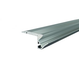 Obrázek pro produkt Reprofil schodišťový profil AL-01-10 stříbrná elox 2000 mm - DEKOLIGHT