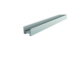 Obrázek pro produkt Reprofil drážkový profil U-vysoký AU-10-12 stříbrná elox 2000 mm - DEKOLIGHT